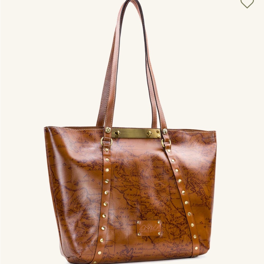 Patricia Nash Benvenuto Tote From Signature Map Collection